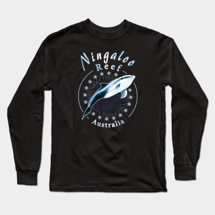 Swimming with dolphins at Ningaloo Reef, Australia Long Sleeve T-Shirt